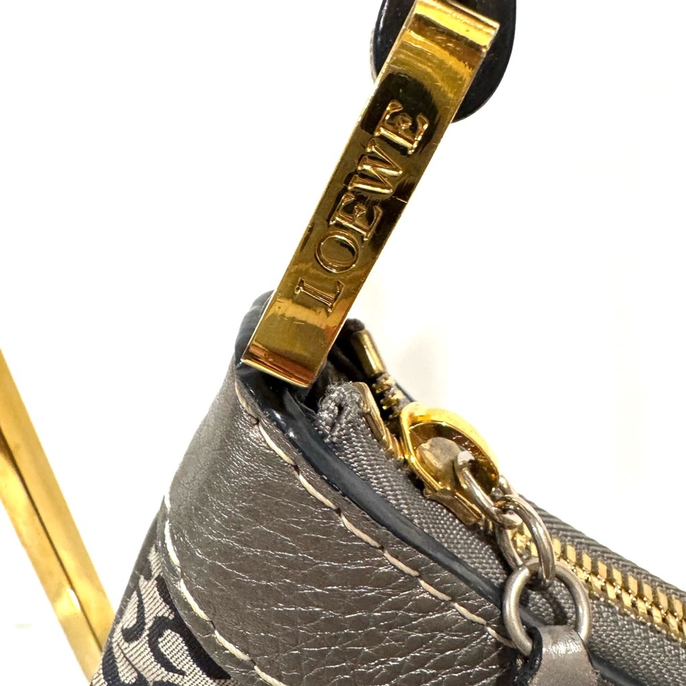 LOEWE Anagram Canvas New Road Hobo Bag - 2008 - Picture 4 of 8